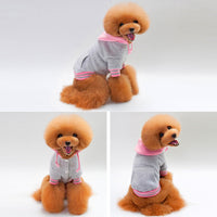 HKM-6884669 Cozy Cotton Dog Hoodie with Hood Design for Winter Comfort