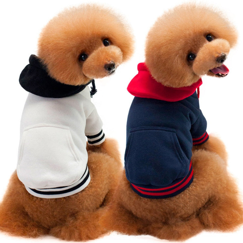 HKM-6884669 Cozy Cotton Dog Hoodie with Hood Design for Winter Comfort