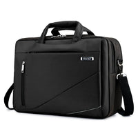 HKM-688467 Executive Black Laptop Bag – Lightweight, Durable, Waterproof, Large Capacity Multipurpose Sleeve