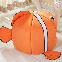 HKM-6885949 Removable and Washable Pet Kennel in Orange - Stylish and Comfortable Design for Cats and Dogs