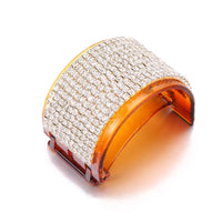 HKM-688659 Diamond Rhinestone Geometric Ponytail Clip for Stylish Hair Accessories