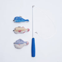 HKM-6887101 Retractable Cat Teaser Toy for Interactive Play and Chewing Fun