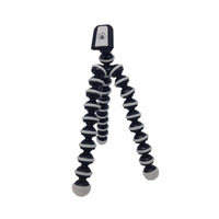 HKM-688787 Flexible Octopus Tripod Bracket for Sports Cameras - Elastic Material, Black Design