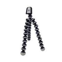HKM-688787 Flexible Octopus Tripod Bracket for Sports Cameras - Elastic Material, Black Design