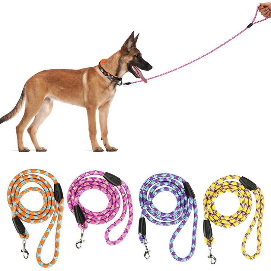 HKM-688787 Universal Nylon Leash for Small and Medium Dogs and Cats ¨C Durable, Adjustable, 1.2m Length in Multiple Colors