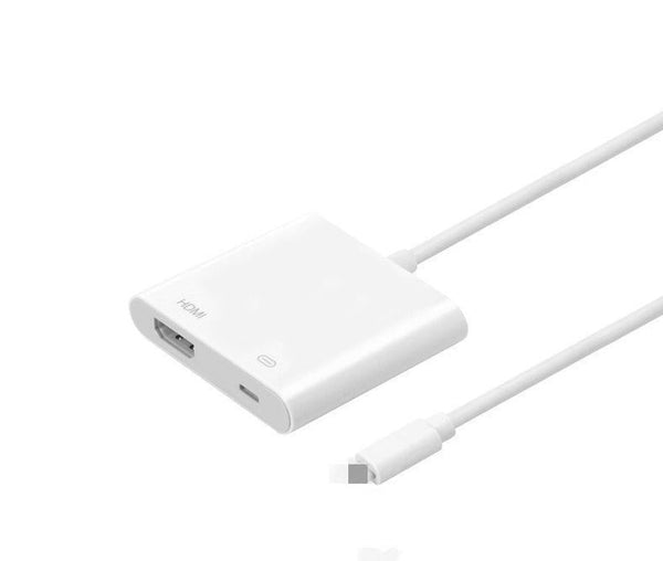 HKM-688915 iPhone Lightning to HDMI Adapter Cable for HD TV and Projector, 1080p Resolution, 0.15m Length
