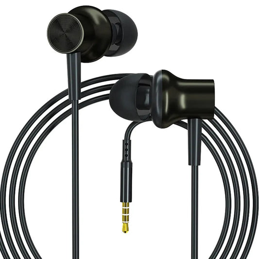 HKM-688979 In-Ear Wired Earphones with Microphone and 3.5mm Jack for Smartphones and Gaming