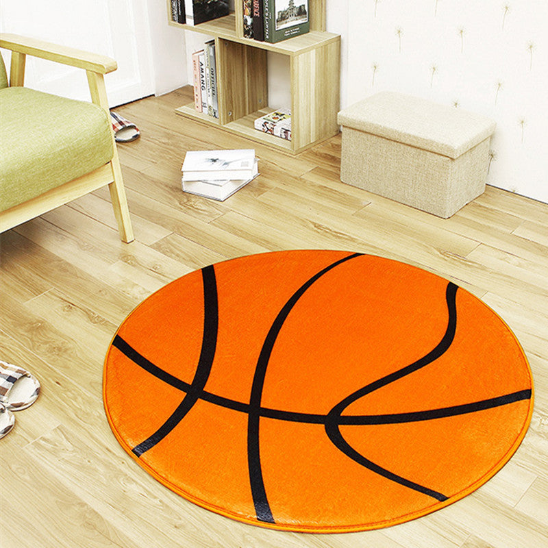 HKM-688979 Round Polyester Fiber Chair Cushion and Floor Mat for Office and Home Use