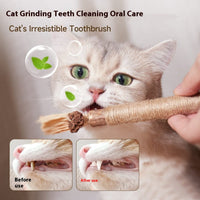 HKM-6892861 Funny Cat Molar Bite Stick Toy – Cotton Thread Pet Chew Stick, Available in Sets of 1, 3, or 5