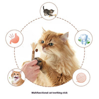 HKM-6892861 Funny Cat Molar Bite Stick Toy – Cotton Thread Pet Chew Stick, Available in Sets of 1, 3, or 5