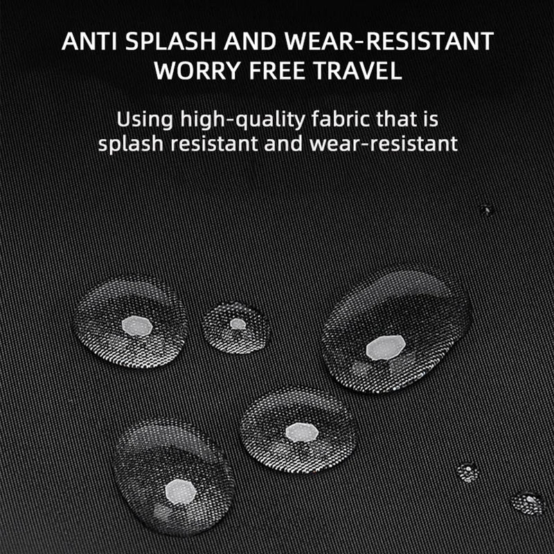HKM-689299 High Capacity Waterproof Backpack for 17 Inch Laptops - Stylish and Functional Design for Men and Students