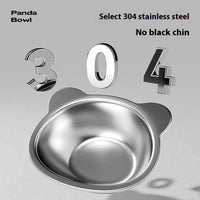 HKM-6894013 Elevated Stainless Steel Cat Water Bowl with Neck Protector Rack