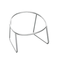 HKM-6894013 Elevated Stainless Steel Cat Water Bowl with Neck Protector Rack
