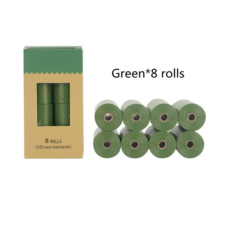 HKM-6894269 Biodegradable Disposable Dog Waste Bags - 16 Rolls, 15 Bags per Roll, Leakproof and Durable