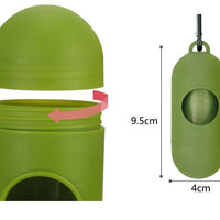 HKM-6894269 Biodegradable Disposable Dog Waste Bags - 16 Rolls, 15 Bags per Roll, Leakproof and Durable