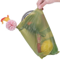 HKM-6894269 Biodegradable Disposable Dog Waste Bags - 16 Rolls, 15 Bags per Roll, Leakproof and Durable