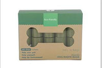 HKM-6894269 Biodegradable Disposable Dog Waste Bags - 16 Rolls, 15 Bags per Roll, Leakproof and Durable