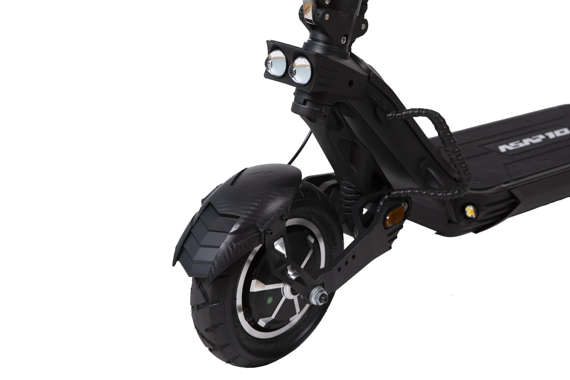 HKM-689427 Folding Electric Scooter with 2000W Dual Motor, 52V Lithium Battery, 60-80km Range, Full Suspension, Waterproof