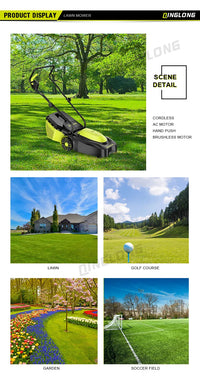 HKM-689427 Professional Garden Lawn Mower for Efficient Grass Cutting