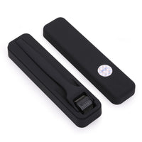 HKM-689491 Matte 540 Microneedle Roller with Rubber Oil Handle for Precision Skin Treatment