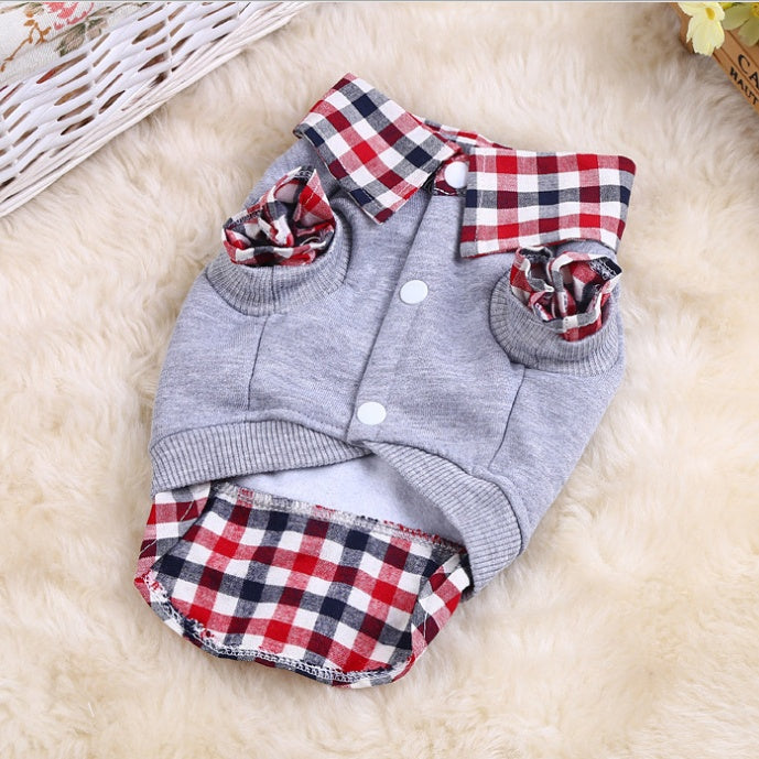 HKM-6896189 Comfortable Cotton Dog Fashion Apparel for Everyday Wear