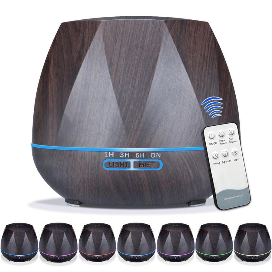 HKM-689683 500ML Remote Control Aromatherapy Air Humidifier for Home Use - Ideal for 21-30 Square Meters