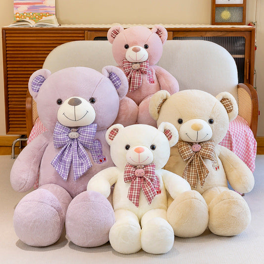 HKM-6897469 Cuddly Plush Teddy Bear in Various Colors for Comfort and Sleep