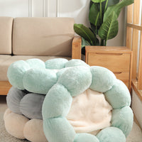 HKM-6897853 Flower Shaped Soft Pet Bed Mat for Dogs and Cats - Available in 40cm & 55cm