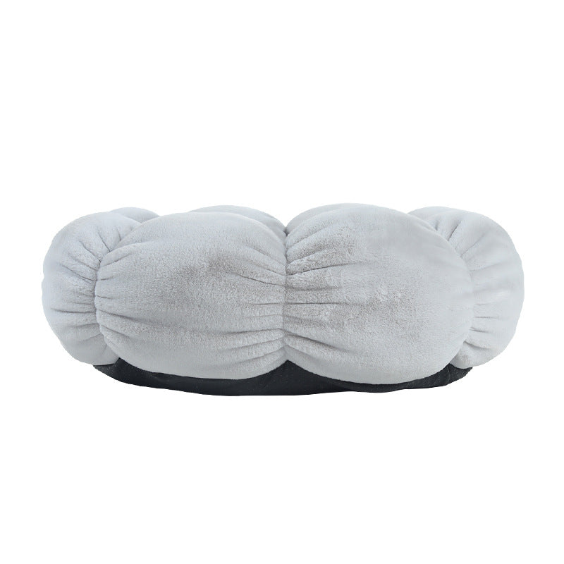 HKM-6897853 Flower Shaped Soft Pet Bed Mat for Dogs and Cats - Available in 40cm & 55cm