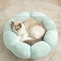 HKM-6897853 Flower Shaped Soft Pet Bed Mat for Dogs and Cats - Available in 40cm & 55cm