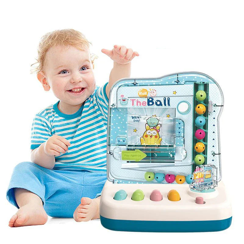 HKM-689811 Educational Ball Track Game for Kids with Sound and Light Features - Ideal Math Learning Toy for Ages 2-4