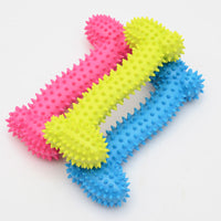 HKM-6898621 Three-Color TPR Rubber Ring Toy for Dogs - Durable Chew and Molar Stimulating Toy