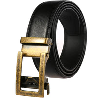 HKM-689939 3.0CM Automatic Buckle Men's Fashion Belt - Sleek, Adjustable Design for Everyday Wear