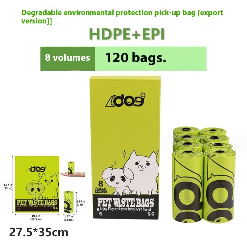 HKM-6900029 Compact Dog Toilet Collection Bag with Fecal Bags for Small and Large Dogs