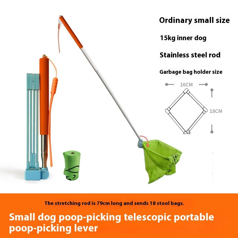 HKM-6900029 Compact Dog Toilet Collection Bag with Fecal Bags for Small and Large Dogs