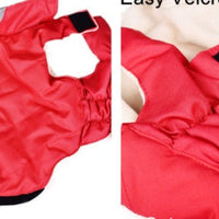 HKM-6901949 Cotton Vest for Dogs in Blue, Red, and Gray - Available in Sizes S to XXL
