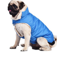 HKM-6901949 Cotton Vest for Dogs in Blue, Red, and Gray - Available in Sizes S to XXL