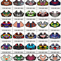 HKM-690195 Luminous Cotton Face Mask - Battery Powered - 26x20x3cm - Lightweight Design