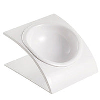 HKM-6903741 Melamine Flat Face Pet Bowl for Cats and Small Dogs - 18x16x10cm