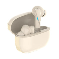 HKM-690387 Zinc Alloy Noise Cancelling TWS Earphones with LED Battery Indicator