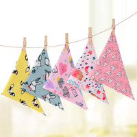 HKM-6904125 Adjustable Anti-Slobber Baby Towel - Soft Cloth, 41x29cm