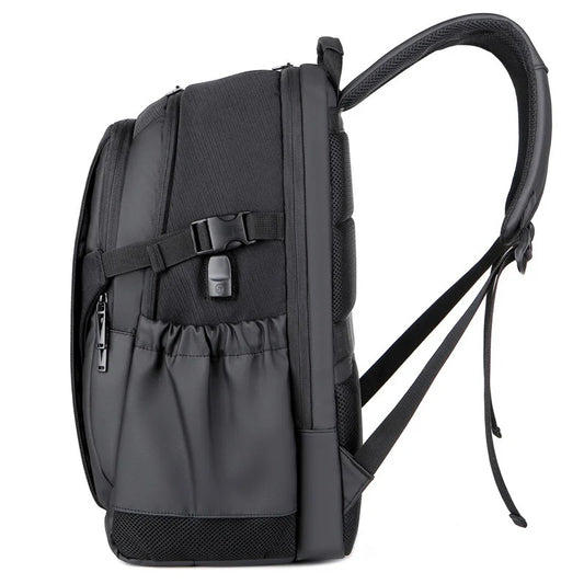 HKM-690451 Spacious 17-Inch Nylon Business Backpack for Students and Professionals