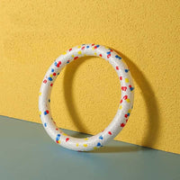 HKM-6905021 Soft Floating Dog Toy Ball and Ring – Interactive Chew Toy for Medium and Large Dogs, Durable and Easy to Clean