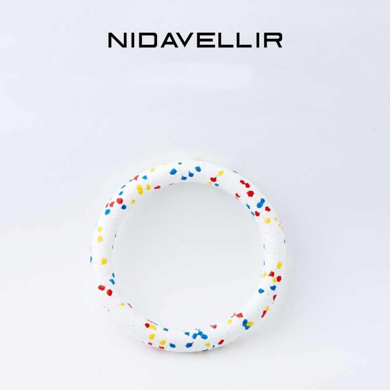 HKM-6905021 Soft Floating Dog Toy Ball and Ring – Interactive Chew Toy for Medium and Large Dogs, Durable and Easy to Clean