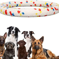 HKM-6905021 Soft Floating Dog Toy Ball and Ring – Interactive Chew Toy for Medium and Large Dogs, Durable and Easy to Clean