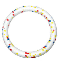 HKM-6905021 Soft Floating Dog Toy Ball and Ring – Interactive Chew Toy for Medium and Large Dogs, Durable and Easy to Clean