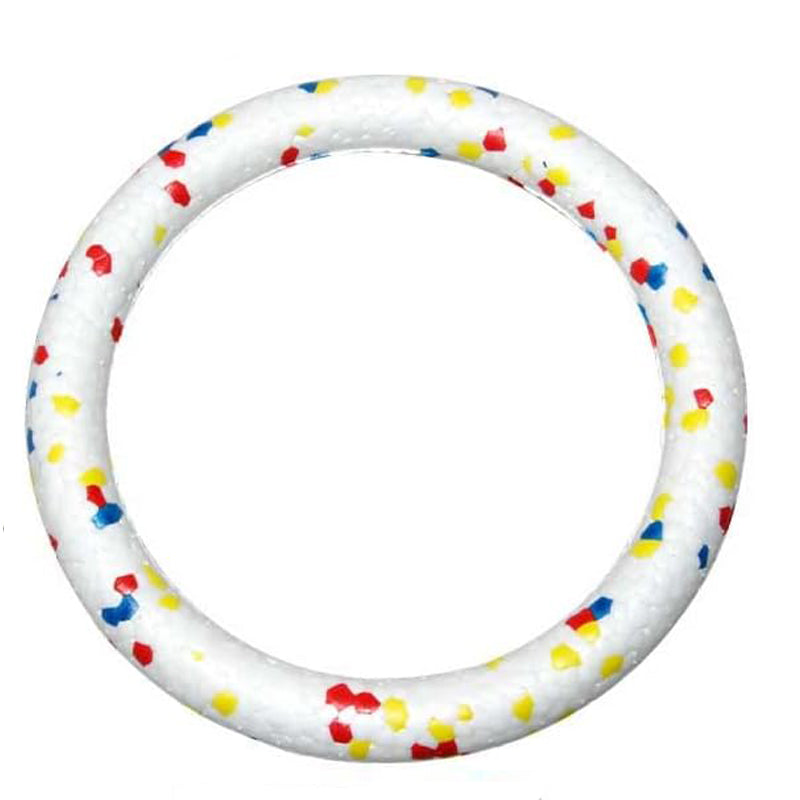 HKM-6905021 Soft Floating Dog Toy Ball and Ring – Interactive Chew Toy for Medium and Large Dogs, Durable and Easy to Clean