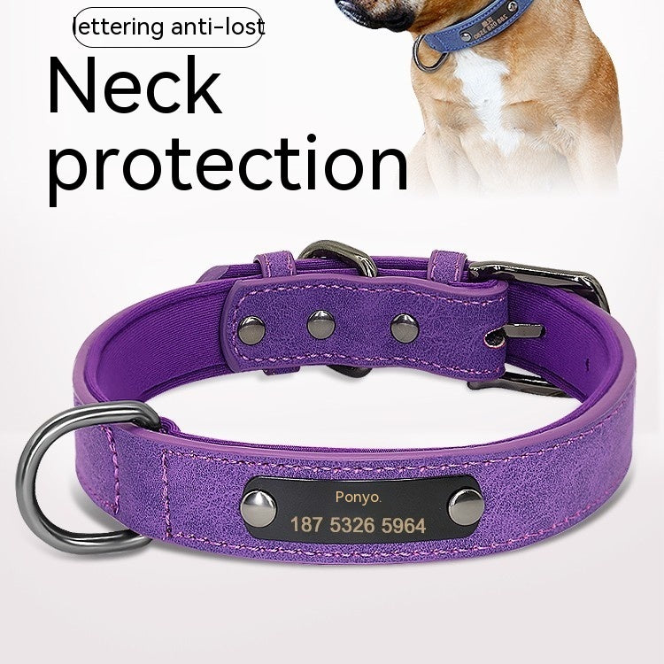 HKM-6905533 Engraved Neck Ring for Cats and Dogs - Personalized Identification Collar