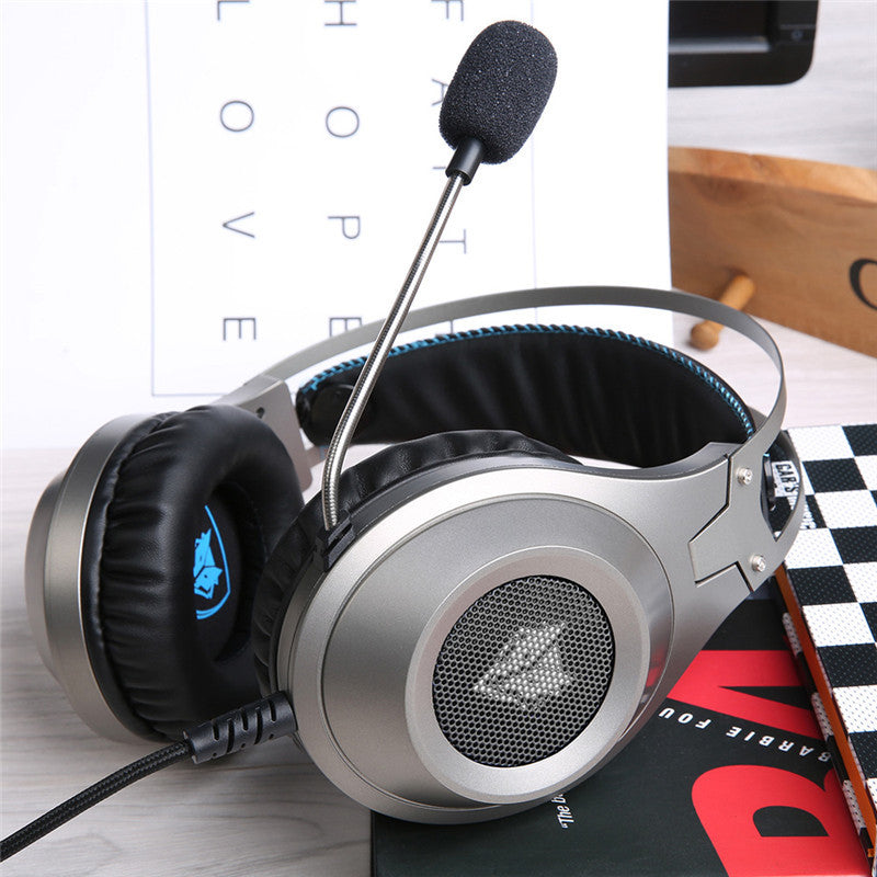 HKM-690579 Wired Headset with Microphone for PC and Laptop - Head-Mounted Design, 20-20,000 Hz Frequency Response, USB Connection