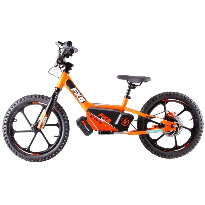 HKM-690643 16-Inch Electric Balance Bike with 350W Motor, 36V Lithium Battery, and Disc Brakes for Outdoor Adventure
